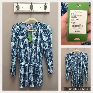 NWT Lilly Pulitzer Romper in size XS